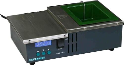 DESCRIPTION: (1) SOLDER POT BRAND/MODEL: QUICK 100-15S SIZE: 600 WATT RETAIL$: $353.62 QTY: 1