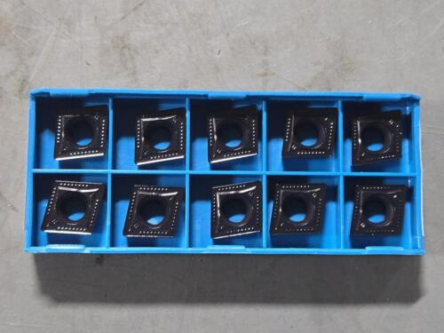 DESCRIPTION: (30) CARBIDE TURNING INSERTS BRAND/MODEL: INGERSOLL CCMT120408MT TT7015 RETAIL$: $1,014.50 QTY: 30