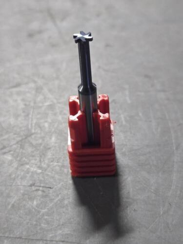 DESCRIPTION: (10) SOLID CARBIDE KEYSEAT CUTTERS BRAND/MODEL: MITGI E01-076-AL SIZE: .1850" D 0/035" THICK RETAIL$: $77.60 QTY: 10