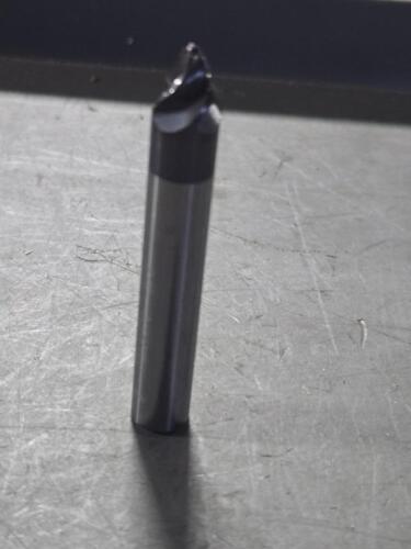 DESCRIPTION: (2) SOLID CARBIDE TAPER FORM BARREL CUTTER END MILLS BRAND/MODEL: ACCUPRO 03329570 SIZE: 30 DEG /3570" DIA RETAIL$: $324.48 QTY: 2