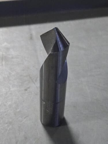 DESCRIPTION: (2) SOLID CARBIDE SPOTTING DRILL BRAND/MODEL: ACCUPRO 89698856 SIZE: 90* 7/8" DIA RETAIL$: $215.25 QTY: 2