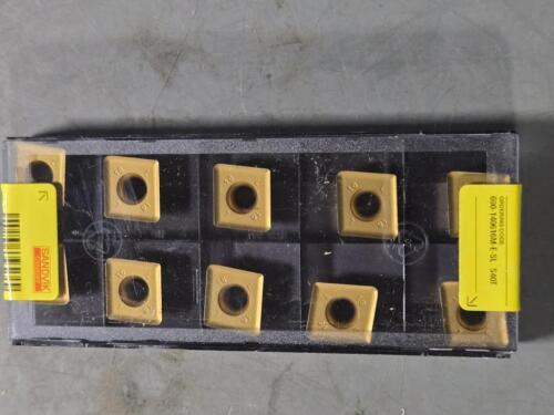 DESCRIPTION: (20) CARBIDE MILLING INSERTS BRAND/MODEL: SANDVIK COROMANT 180_009140N1464 S40T INFORMATION: 690-14016M-E-SL RETAIL$: $692.00 QTY: 20