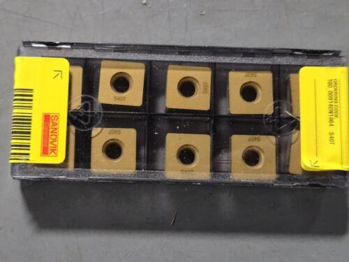 DESCRIPTION: (30) CARBIDE MODULMILL INSERTS BRAND/MODEL: SANDVIK COROMANT 180_009140N1464 S40T RETAIL$: $628.50 QTY: 30