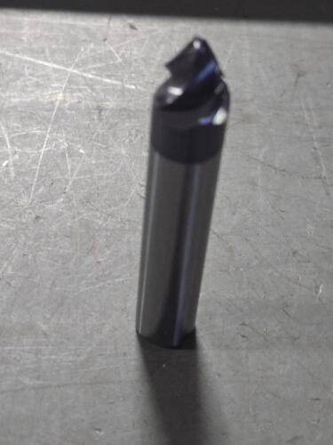 DESCRIPTION: (1) SOLID CARBIDE 30 DEG TAPER FORM BARREL CUTTER END MILL BRAND/MODEL: ACCUPRO 03327160 SIZE: 7/16" LOC 1/2" SM END DIA RETAIL$: $410.44