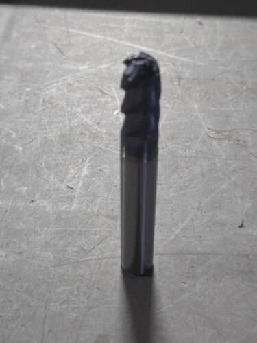 DESCRIPTION: (2) SOLID CARBIDE BALL NOSE ENDN MILL BRAND/MODEL: ISCAR EBI-EL4 SIZE: 3/4" DIA 3/4" LOC RETAIL$: $912.00 QTY: 2