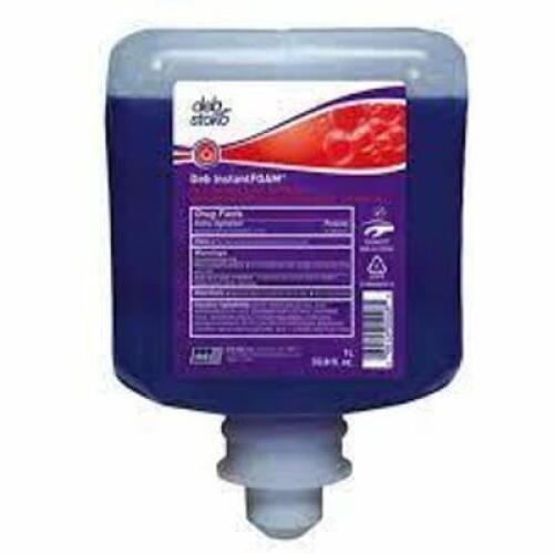 DESCRIPTION: (4) NON-ALCOHOL HAND SANITIZER BRAND/MODEL: DEB STOKO #56827 RETAIL$: $12.78 EA SIZE: 1L QTY: 4