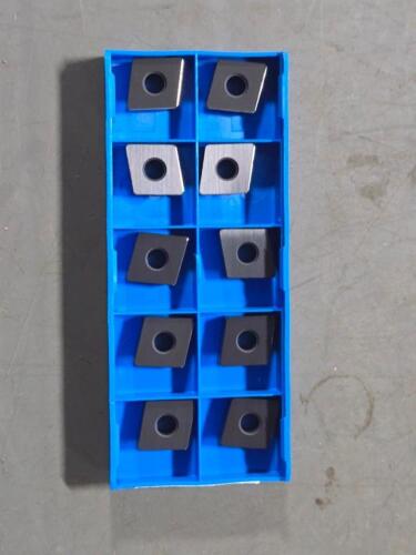DESCRIPTION: (10) CERAMIC TURNING INSERTS BRAND/MODEL: UNION CNGA160612 e040 RETAIL$: $440.00 QTY: 10