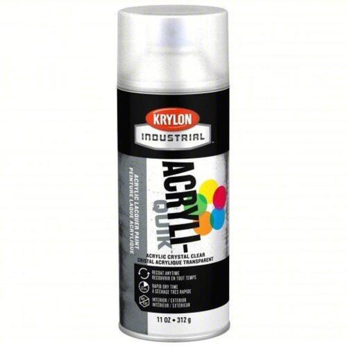 DESCRIPTION: (6) SPRAY PAINT BRAND/MODEL: KRYLON INDUSTRIAL #54TG70 INFORMATION: CLEAR SIZE: 16 OZ RETAIL$: $20.00 EA QTY: 6