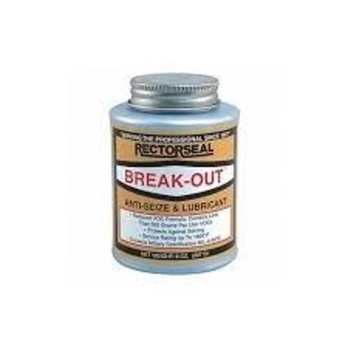 DESCRIPTION: (4) ANTI-SEIZE AND LUBRICANT BRAND/MODEL: RECTORSEAL BREAK-OUT SIZE: 8 OZ RETAIL$: $44.29 EA QTY: 4