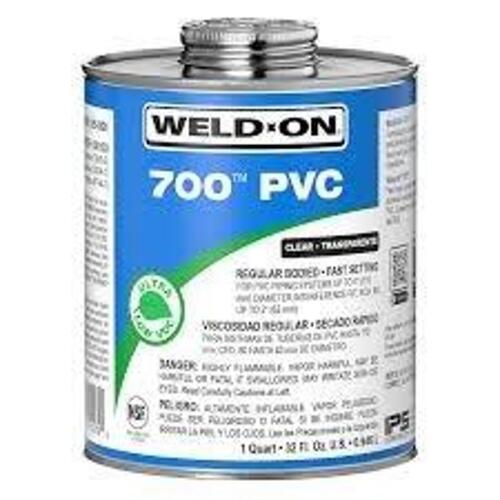 DESCRIPTION: (6) REGULAR BODIED IPS BRAND/MODEL: WELD ON 700 ECU SIZE: 1/2 PT RETAIL$: $10.00 EA QTY: 6
