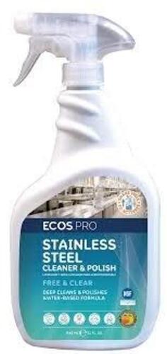 DESCRIPTION: (3) STAINLESS STEEL CLEANER AND POLISH BRAND/MODEL: ECOSPRO #800WN1 SIZE: 32 FL OZ RETAIL$: $7.14 EA QTY: 3