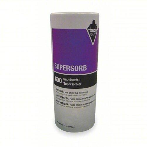 DESCRIPTION: (1) CASE OF (6) LOOSE ABSORBENT PACKS BRAND/MODEL: TOUGH GUY #43EEE8 SIZE: 4,800 oz Volume Absorbed per Pkg., 12 oz Wt, Shaker Can, Lemon