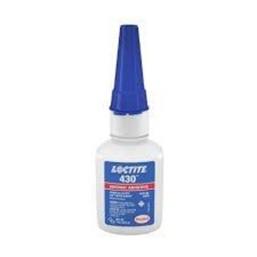 DESCRIPTION: (4) INSTANT ADHESIVE BRAND/MODEL: LOCTITE 430 SIZE: 1 OZ RETAIL$: $30.42 EA QTY: 4