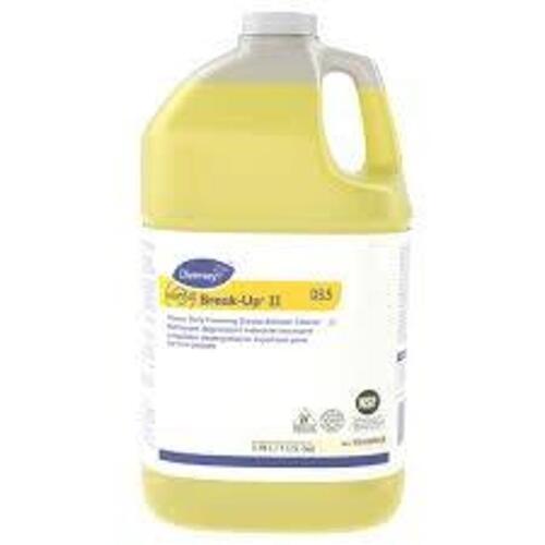 DESCRIPTION: (2) HEAVY DUTY FOAMING GREASE RELEASE CLEANER BRAND/MODEL: DIVERSEY BREAK-UP 2 SIZE: 1 GALLON RETAIL$: $101.00 EA QTY: 2