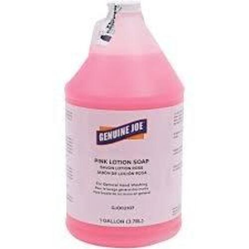 DESCRIPTION: (2) PINK LOTION SOAP BRAND/MODEL: GENUINE JOE #GJO02107 SIZE: 1 GALLON RETAIL$: $10.00 EA QTY: 2