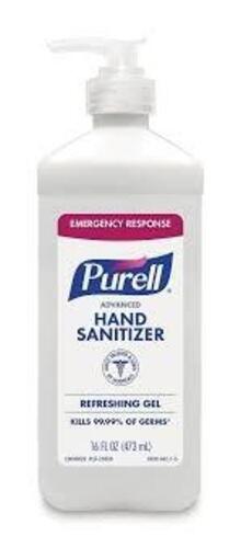 DESCRIPTION: (12) ADVANCED HAND SANITIZER BRAND/MODEL: PURELL SIZE: 16 FL OZ RETAIL$: $7.68 EA QTY: 12