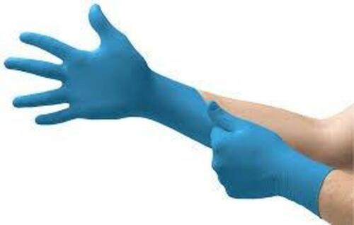 DESCRIPTION: (4) PACKS OF (100) TOUCHNTUFF DISPOSABLE GLOVE BRAND/MODEL: ANSELL/92-675 INFORMATION: NITRILE/PURPLE/STOCK IMAGE NOT CORRECT SIZE, MUST