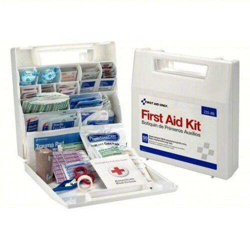 DESCRIPTION: (1) FIRST AID KIT BRAND/MODEL: 488G73 SIZE: Contractor/Fleet Vehicle/Small Companies/Work Sites RETAIL$: $64.70 EA QTY: 1