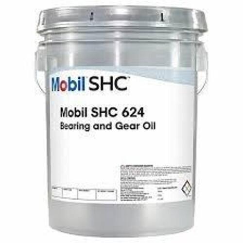 DESCRIPTION: (1) SYNTHETIC BEARING AND GEAR OIL BRAND/MODEL: MOBIL SCH 624 #807HG0 SIZE: 5 GALLON RETAIL$: $445.18 EA QTY: 1
