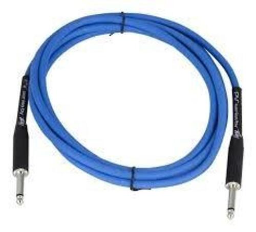 DESCRIPTION: (1) CASE OF APPROX.(25) HI-FLEX GUITAR/INSTRUMENT CABLE BRAND/MODEL: STELLAR LABS 24-15596 SIZE: 20' LONG 1/4" DIA QTY: 1