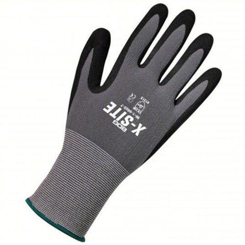 DESCRIPTION: (1) CASE OF (25) PAIRS OF FOAM NITRILE GLOVES BRAND/MODEL: BDG #55LA21 SIZE: L ( 9 ), Sandy, Foam Nitrile, Palm, Dipped, ANSI Abrasion Le
