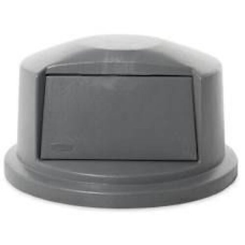 DESCRIPTION: (1) TRASH CAN DOME LID BRAND/MODEL: RUBBERMAID #2657-88 INFORMATION: GREY SIZE: 55 GALLON RETAIL$: $160.00 EA QTY: 1