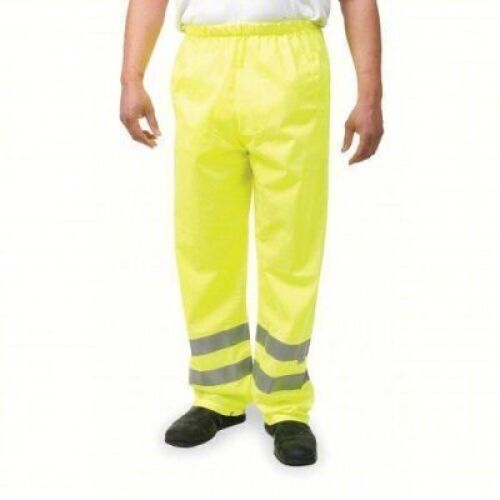 DESCRIPTION: (1) CASE OF (50) REFLECTIVE SAFETY OVER PANTS BRAND/MODEL: CONDOR #1YAW1 INFORMATION: GREEN SIZE: 3XL RETAIL$: $37.74 PER PAIR QTY: 1