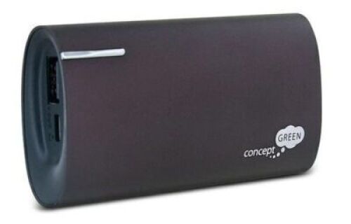 DESCRIPTION: (1) PORTABLE CHARGER BRAND/MODEL: CONCEPT GREEN SIZE: 4400 mAH QTY: 1