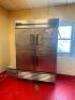 TRUE TWO DOOR SPLIT DOOR REACH IN COOLER. - 2