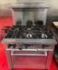 SUNFIRE 6 BURNER RANGE / OVEN