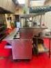 FIVE WELL STAINLESS HOT TABLE W/ RISER SHELF AND HEAT LAM. - 8