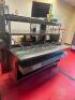 FIVE WELL STAINLESS HOT TABLE W/ RISER SHELF AND HEAT LAM. - 9