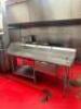 78" STAINLESS PREP TABLE WITH UNDERSHELF AND DRAWER - 2