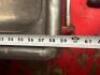 THREE WELL STAINLESS POT SINK W/ SINGLE FAUCET. - 4