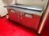60" SANDWICH PREP TABLE WITH REFRIGERATED BASE