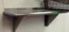 3 FT. STAINLESS WALL SHELF