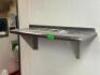 3 FT. STAINLESS WALL SHELF - 2