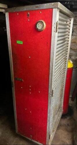 CRES COR SINGLE DOOR TRAY RACK WARMING BOX.