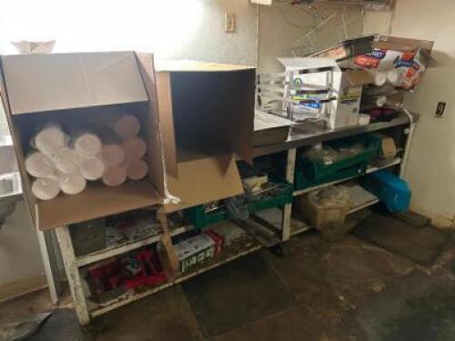 CONTENTS OF TABLE - ASSORTED PAPER PRODUCTS.