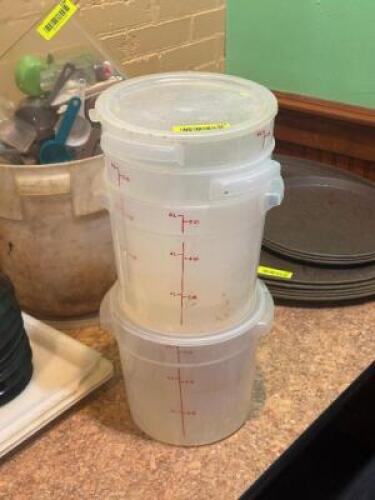 (4) - 6L CONTAINERS