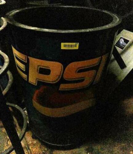 PEPSI ROLL ABOUT DISPLAY COOLER.
