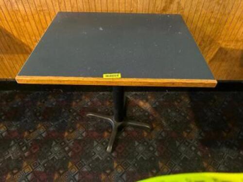 (2) 24" X 30" COMPOSITE TABLES W/ BASES.