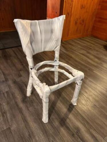 (15) "NEW" LADDER BACK CHAIR FRAMES.