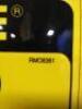 DESCRIPTION: (1) FLAMMABLE STORAGE CABINETBRAND/MODEL: JUSTRITE #25450INFORMATION: YELLOW, STEEL, 2 DOORSIZE: 45 GALLON, 18" X 43" X 65"RETAIL$: $1750.00 EAQTY: 1 - 4