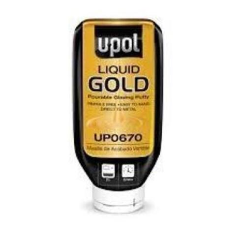 DESCRIPTION: (1) POURABLE GLAZING PUTTY BRAND/MODEL: LIQUID GOLD #UP0670 SIZE: 20.7 FL OZ RETAIL$: $32.59 EA QTY: 1