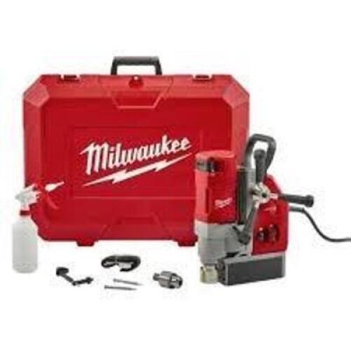 DESCRIPTION: (1) ELECTROMAGNETIC DRILL KIT BRAND/MODEL: MILWAUKEE #4272-21 INFORMATION: RED CARRY CASE SIZE: 1-5/8" RETAIL$: $999.00 EA QTY: 1