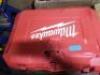 DESCRIPTION: (1) ELECTROMAGNETIC DRILL KIT BRAND/MODEL: MILWAUKEE #4272-21 INFORMATION: RED CARRY CASE SIZE: 1-5/8" RETAIL$: $999.00 EA QTY: 1 - 2