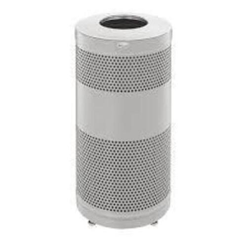 DESCRIPTION: (1) INDUSTRIAL TRASH CAN BRAND/MODEL: RUBBERMAID #FGS3SSTSSPL INFORMATION: WHITE SIZE: 25 G RETAIL$: $810.45 EA QTY: 1