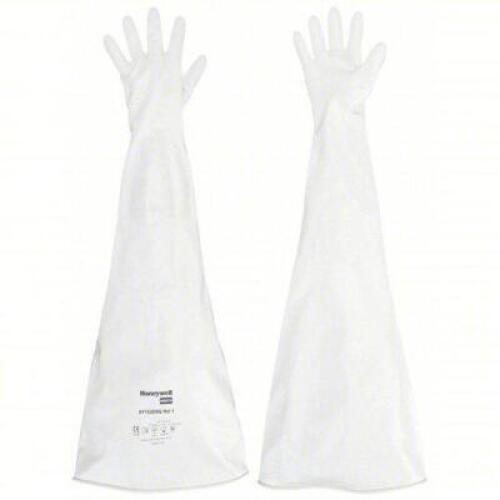 DESCRIPTION: (1) PAIR GLOVE BOX GLOVESBRAND/MODEL: HONEYWELL NORTH #4JD33INFORMATION: 8 IN FOR PORT SIZE, 15 MIL THICK, WHITE, 32 IN GLOVE LGSIZE: 9 3/4 GLOVE SIZERETAIL$: $620.24 EAQTY: 1