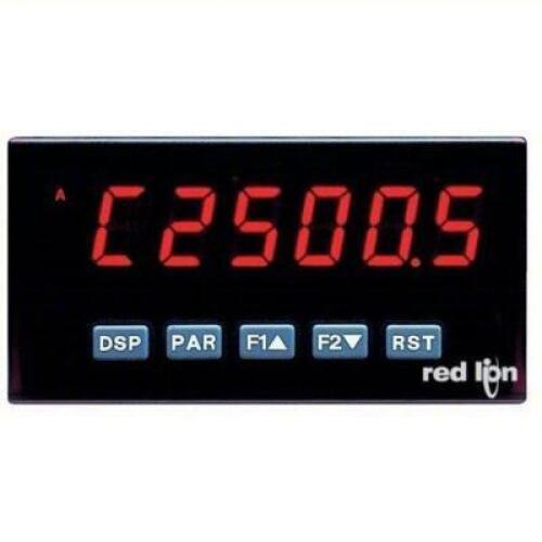 DESCRIPTION: (1) UNIVERSAL DC INPUT METER BRAND/MODEL: RED LION #793J49 INFORMATION: UNIVERSAL DC INPUT METER, MULTI-FUNCTION, 85 V AC &ndash; 250 V AC, 2 A